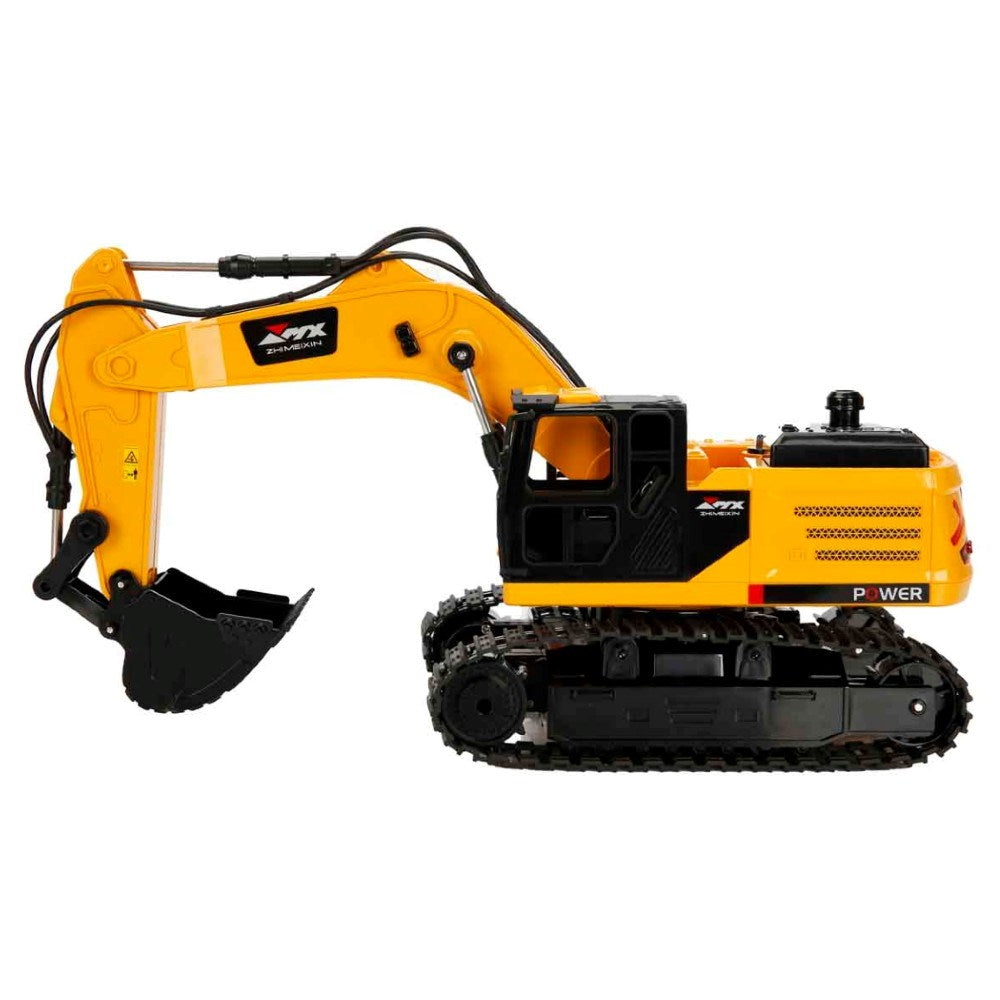 Suncon RC İş Makinesi Sesli ve Işıklı USB Şarj 40 Cm Uzaktan Kumandalı Ekskavatör | 3 Yaş ve Üzeri Çocuklar İçin