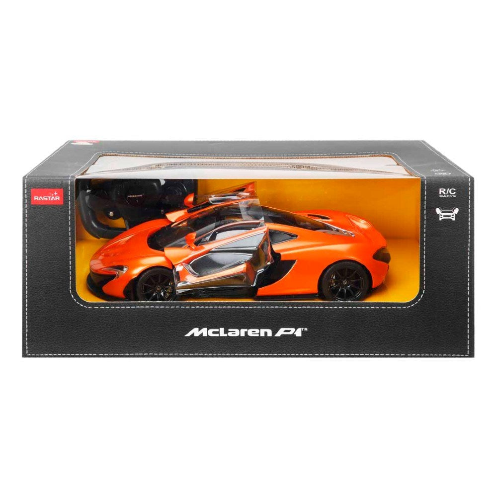 Rastar 1:14 Mclaren P1 Uzaktan Kumandalı Araba Işıklı Oto. Kap. Turuncu | 6 Yaş ve Üzeri Çocuklar İç