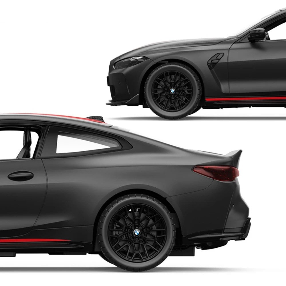Rastar 1:16 RC BMW M4 CSL Uzaktan Kumandalı Araba | 2.4 Ghz 30 Cm Mat Siyah 6+ Yaş ve Üzeri Çocuklar İçin