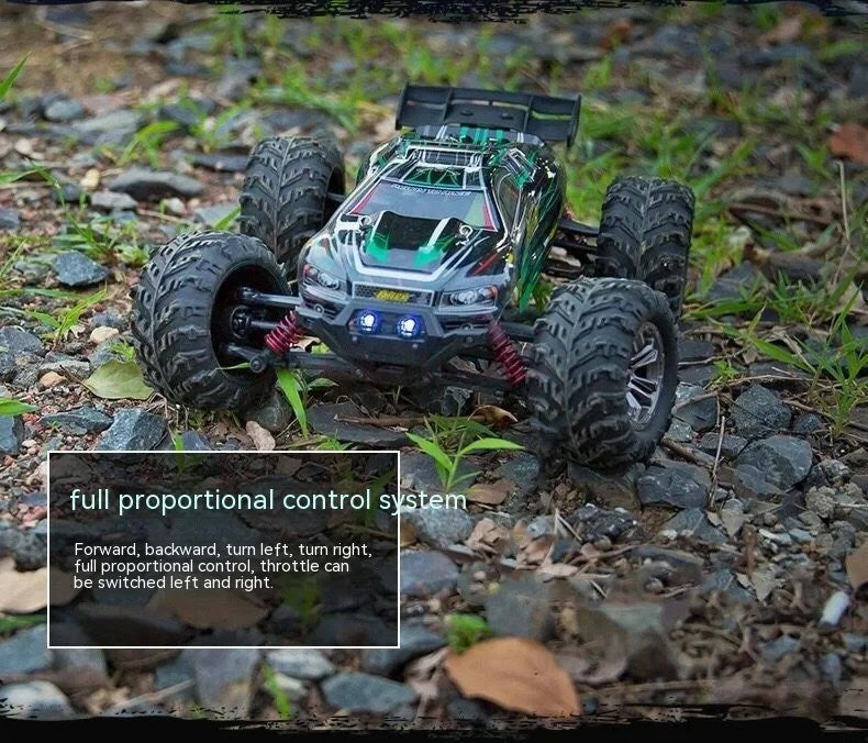 Xinlehong 1:16 RC Brushless 36 km/s 2.4Ghz 4WD USB Şarj Kırmızı Yüksek Hızlı Uzaktan Kumandalı Araba | Su Geçirmez Gövde 60 Metre Kumanda Mesafesi