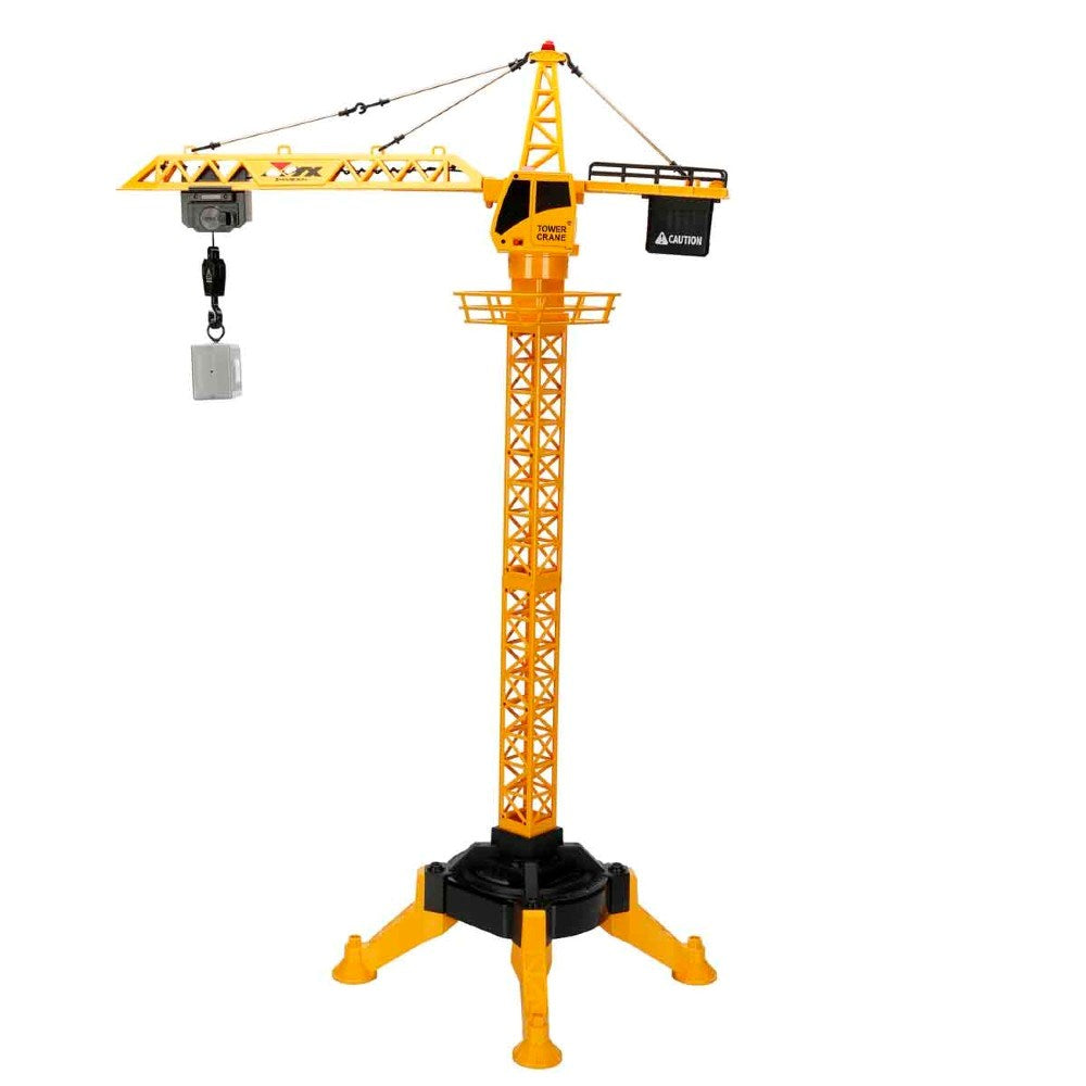 Suncon RC İş Makinesi Sesli ve Işıklı 2.4 Ghz USB Şarj 94 Cm Uzaktan Kumandalı Kule Vinç | 3 Yaş ve Üzeri Çocuklar İçin