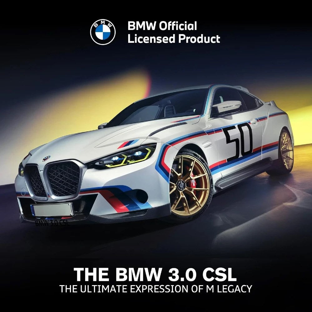 Rastar 1:14 Bmw 3.0 CSL Uzaktan Kumandalı Araba 2.4 Ghz Işıklı Beyaz 30 Cm | 6 Yaş ve Üzeri Çocuklar İçin
