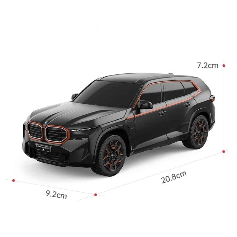 Rastar 1:24 RC BMW XM Uzaktan Kumandalı Araba | 2.4 Ghz, Siyah, Lisanslı Model, 6 Yaş+