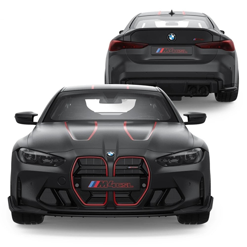 Rastar 1:16 RC BMW M4 CSL Uzaktan Kumandalı Araba | 2.4 Ghz 30 Cm Mat Siyah 6+ Yaş ve Üzeri Çocuklar İçin