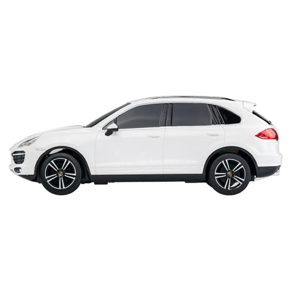 Rastar 1:14 Porsche Cayenne Turbo Uzaktan Kumandalı Araba 2.4 Ghz Işıklı Beyaz 30 cm | 6 Yaş ve Üzeri Çocuklar İçin