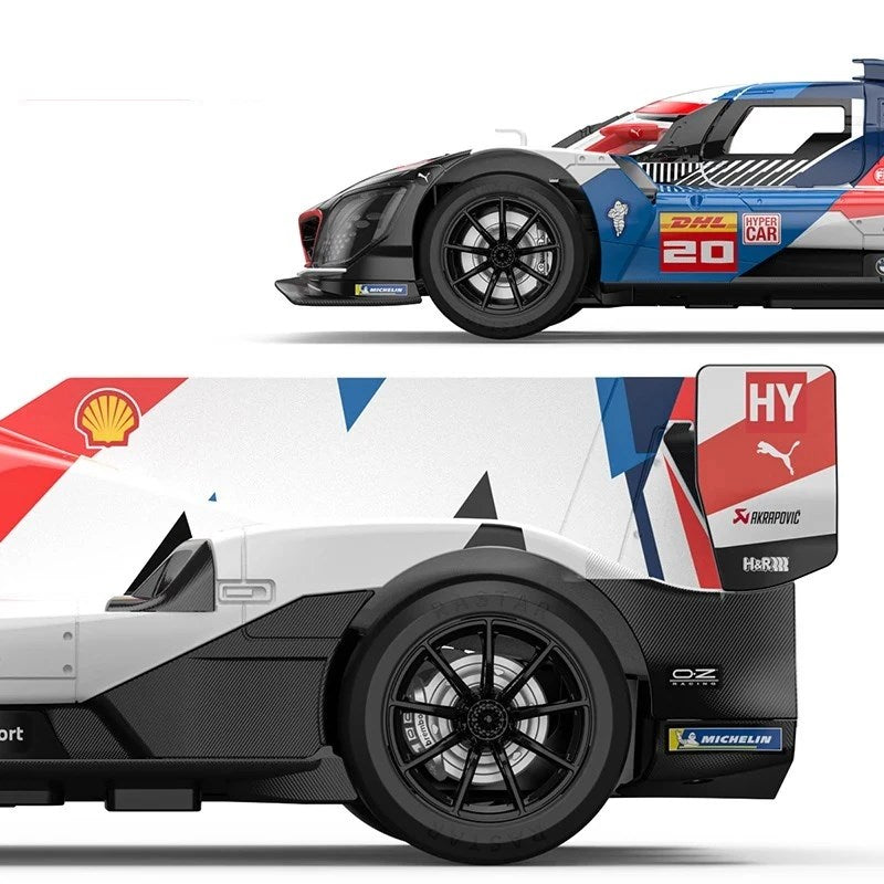 Rastar 1:14 RC BMW M Hibrit V8 Uzaktan Kumandalı Araba | 2.4 Ghz 35 Cm Işıklı Elle Açılan Kapılar Beyaz Lisanslı Model 6+ Yaş ve Üzeri Çocuklar İçin