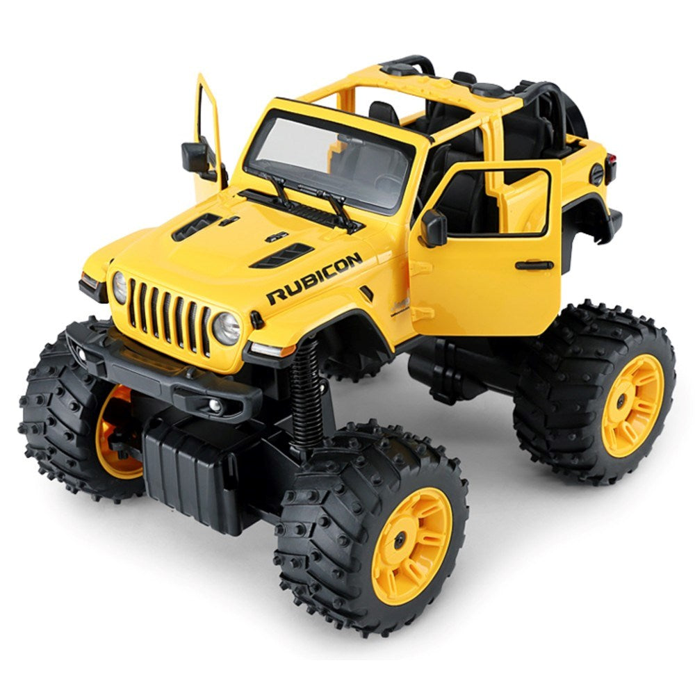 Rastar 1:14 Jeep Wrangler Rubicon Uzaktan Kumandalı Araba Big Wheel Off-Roader 2.4 Ghz Sarı 28 Cm |