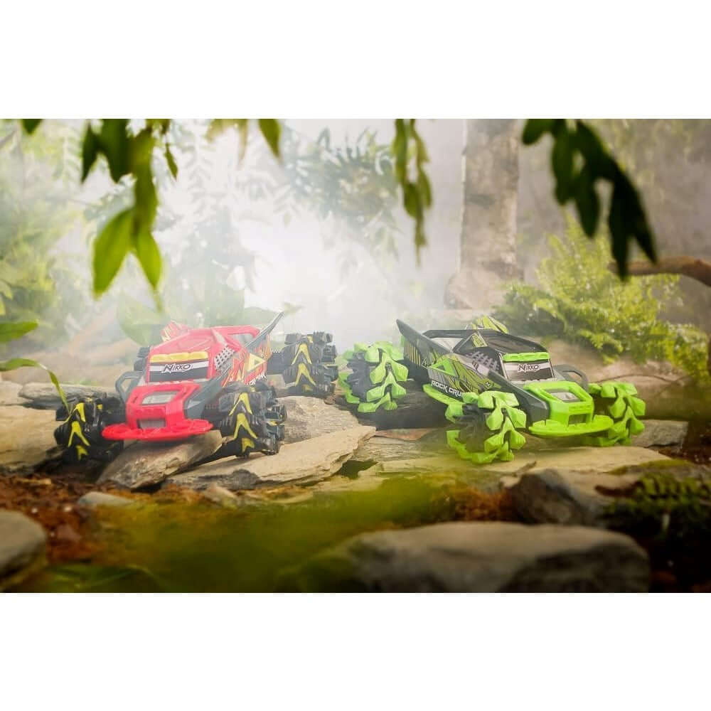 Nikko 1:12 Rock Crushr 4WD Uzaktan Kumandalı Araba 2.4 Ghz 14 km/s USB Şarjlı 33 cm Techno Green | 6 Yaş ve Üzeri Çocuklar İçin
