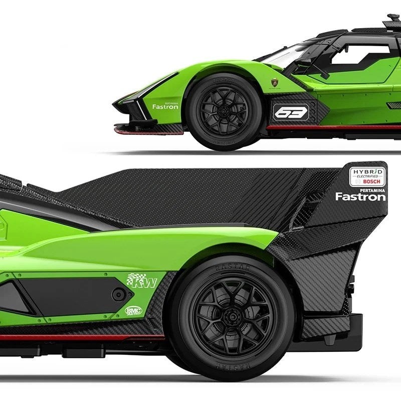 Rastar 1:14 RC Lamborghini SC63 Uzaktan Kumandalı Araba | 2.4 Ghz Işıklı 35 Cm Yeşil Lisanslı Model 6+ Yaş ve Üzeri Çocuklar İçin