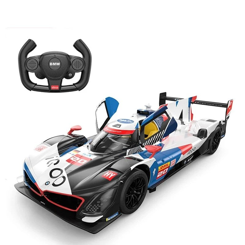 Rastar 1:14 RC BMW M Hibrit V8 Uzaktan Kumandalı Araba | 2.4 Ghz 35 Cm Işıklı Elle Açılan Kapılar Beyaz Lisanslı Model 6+ Yaş ve Üzeri Çocuklar İçin