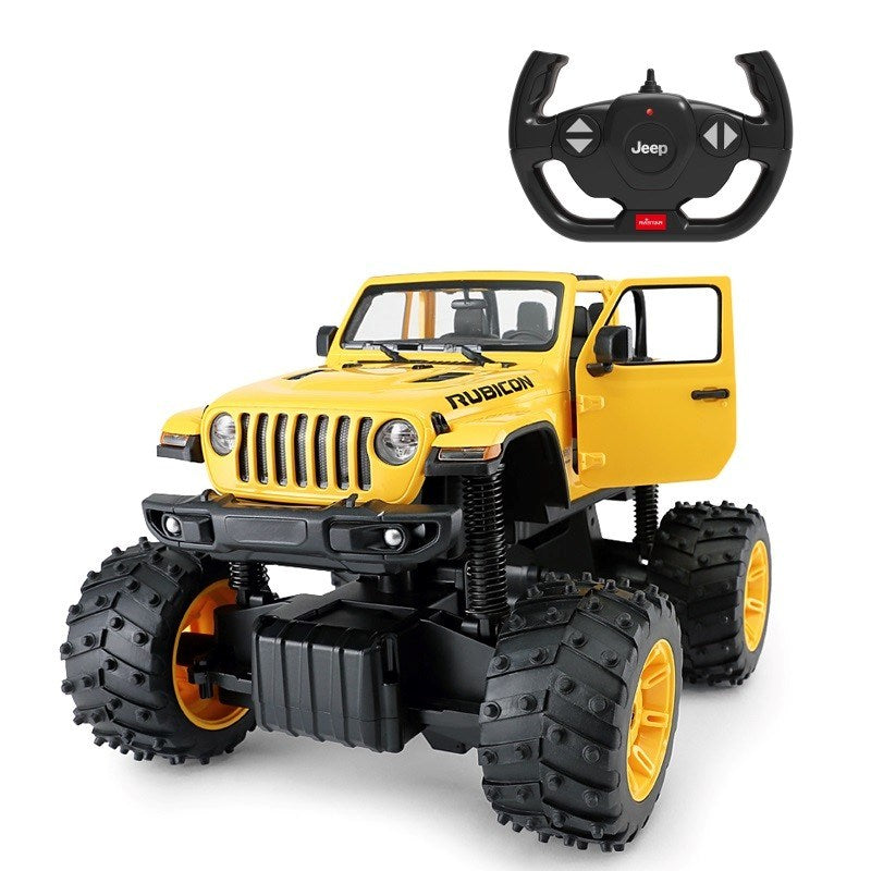 Rastar 1:14 Jeep Wrangler Rubicon Uzaktan Kumandalı Araba Big Wheel Off-Roader 2.4 Ghz Sarı 28 Cm |