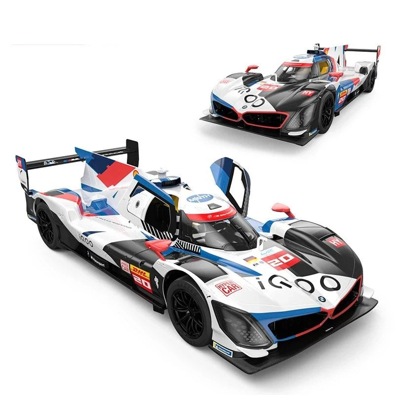 Rastar 1:14 RC BMW M Hibrit V8 Uzaktan Kumandalı Araba | 2.4 Ghz 35 Cm Işıklı Elle Açılan Kapılar Beyaz Lisanslı Model 6+ Yaş ve Üzeri Çocuklar İçin