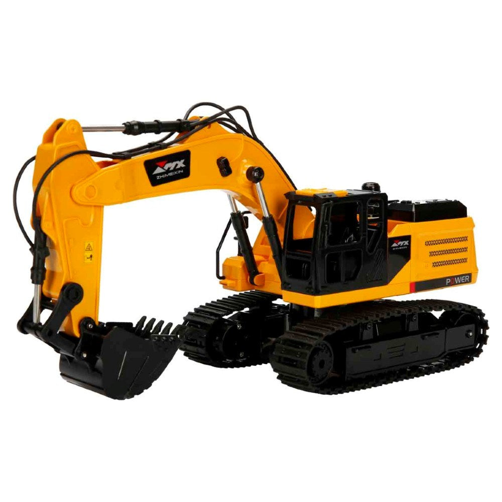 Suncon RC İş Makinesi Sesli ve Işıklı USB Şarj 40 Cm Uzaktan Kumandalı Ekskavatör | 3 Yaş ve Üzeri Çocuklar İçin