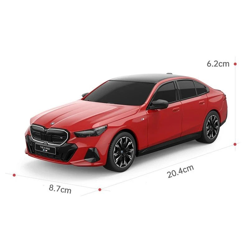 Rastar 1:24 RC BMW i5 Uzaktan Kumandalı Araba | 2.4 Ghz 20 Cm Kırmızı Lisanslı Model 6+ Yaş ve Üzeri Çocuklar İçin