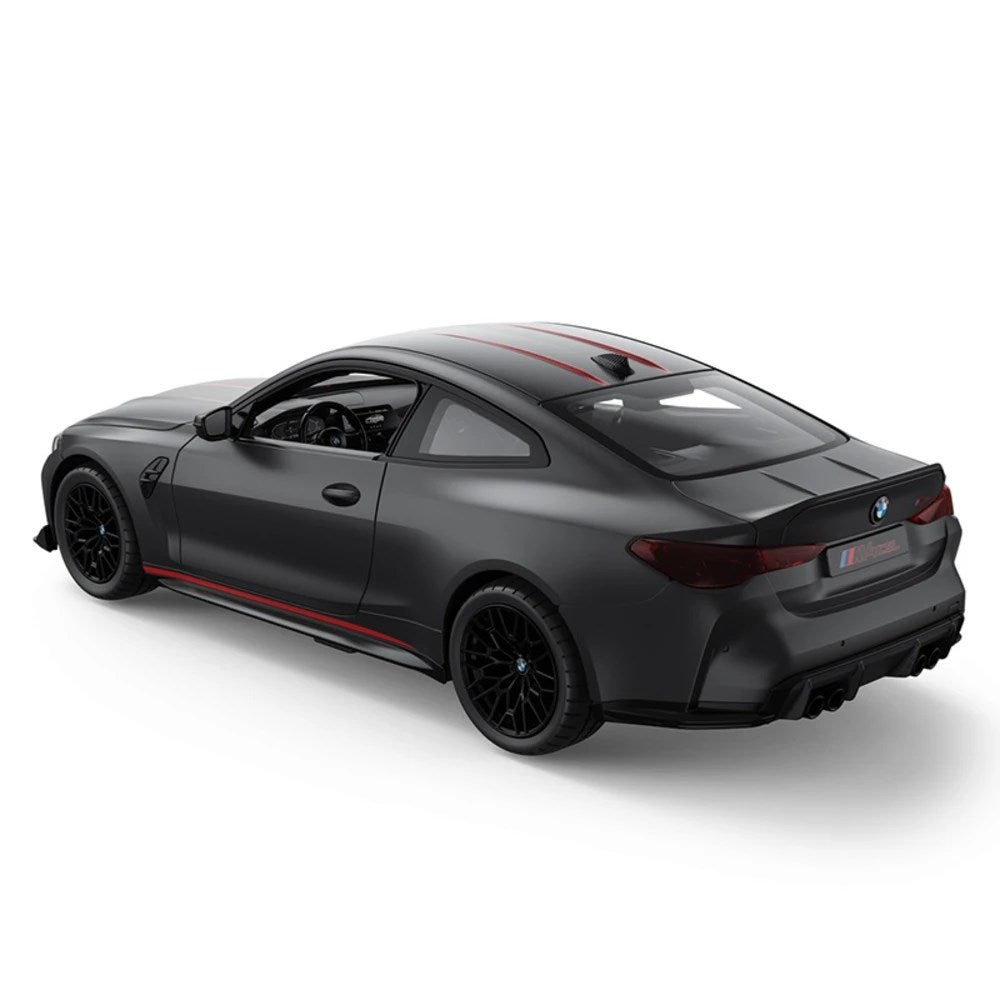 Rastar 1:16 RC BMW M4 CSL Uzaktan Kumandalı Araba | 2.4 Ghz 30 Cm Mat Siyah 6+ Yaş ve Üzeri Çocuklar İçin