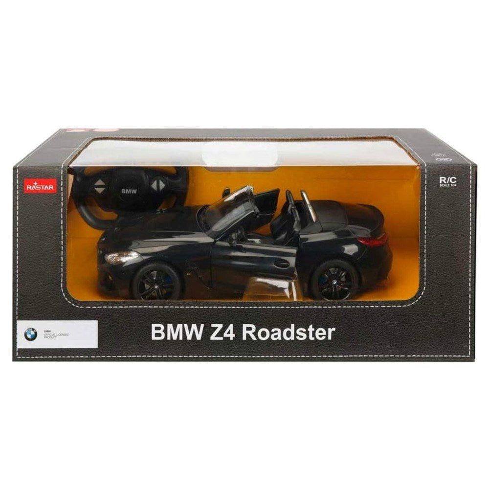 Rastar 1:14 BMW Z4 Roadster Uzaktan Kumandalı Araba 2.4 Ghz Işıklı Siyah 31 Cm | 6 Yaş ve Üzeri Çocuklar İçin