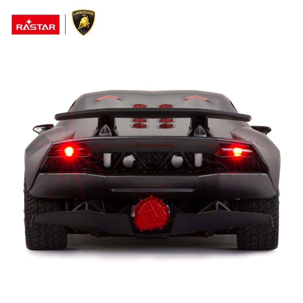 Rastar 1:14 Lamborghini Sesto Elemento Uzaktan Kumandalı Araba 2.4 Ghz Işıklı Koyu Gri | 6 Yaş ve Üzeri Çocuklar İçin