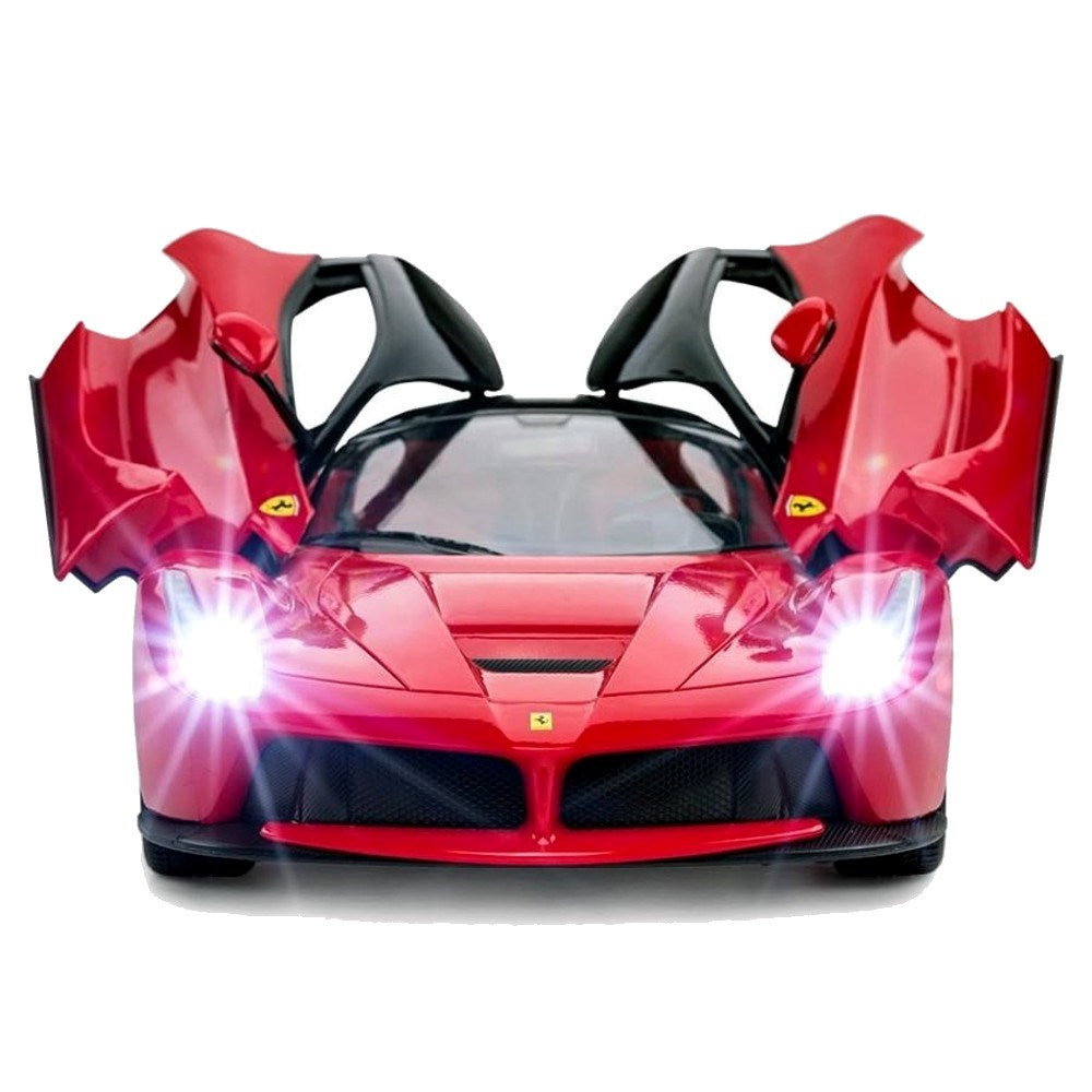 Rastar 1:14 Ferrari La Ferrari Uzaktan Kumandalı Araba Man Kapı Açılan 2.4 Ghz Usb Şarjlı Işıklı Kırmızı | 6 Yaş ve Üzeri Çocuklar İçin