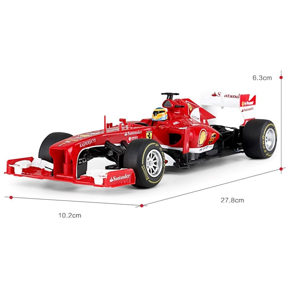 Ferrari F138, Rastar, F1 araba, Formula 1 oyuncak, RC araba, uzaktan kumandalı araba, 1:18 ölçekli, yarış arabası, 6 yaş oyuncak, kırmızı model araba