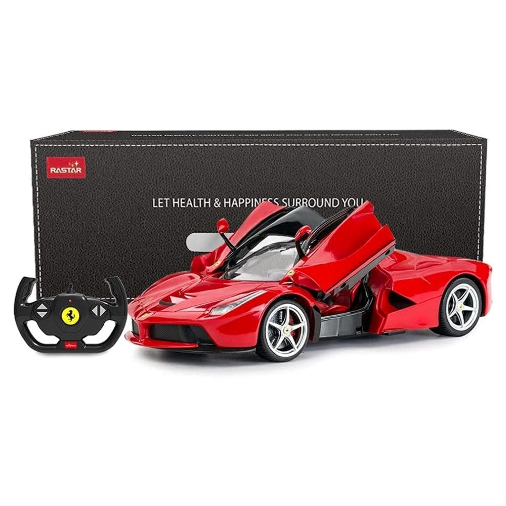 Rastar 1:14 Ferrari La Ferrari Uzaktan Kumandalı Araba Man Kapı Açılan 2.4 Ghz Usb Şarjlı Işıklı Kırmızı | 6 Yaş ve Üzeri Çocuklar İçin