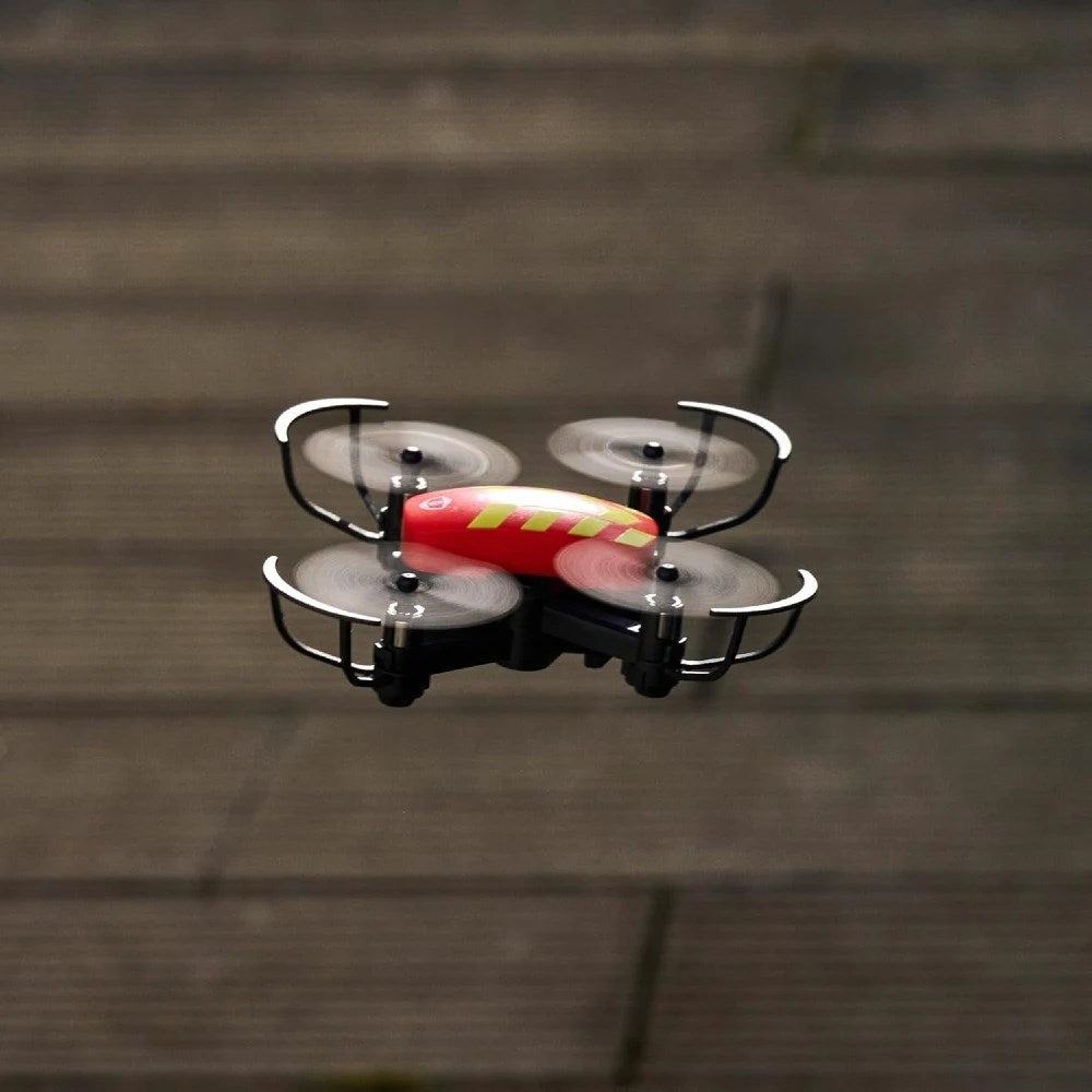 Dickie 1:60 RC Fire Drone Uzaktan Kumandalı Mini İtfaiye Drone | 2.4 Ghz USB Şarj 12 Cm 3 Hız Kademesi 6 Km/s Işıklı Headless Mod 8+ Yaş ve Üzeri Çocuklar İçin