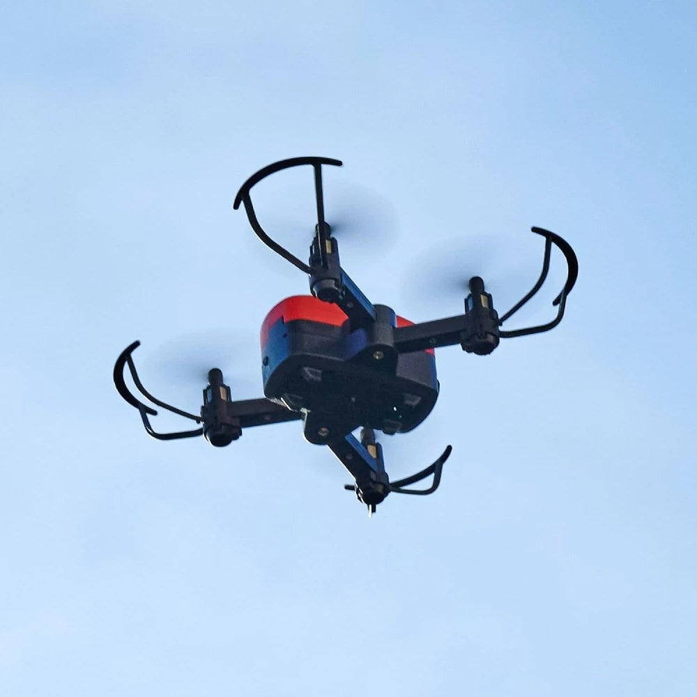 Dickie 1:60 RC Fire Drone Uzaktan Kumandalı Mini İtfaiye Drone | 2.4 Ghz USB Şarj 12 Cm 3 Hız Kademesi 6 Km/s Işıklı Headless Mod 8+ Yaş ve Üzeri Çocuklar İçin
