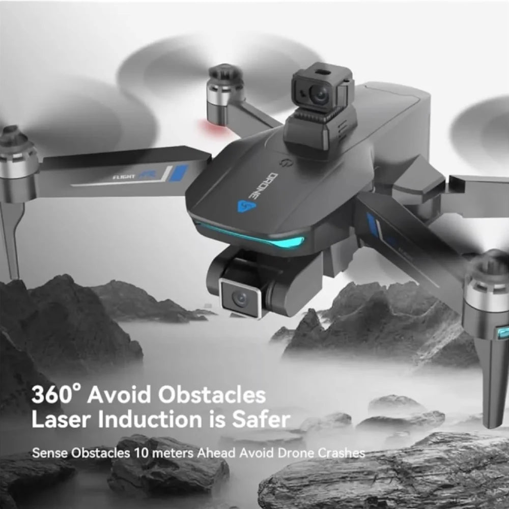 Lead Honor LH-X75 Pro RC Quadcopter Uzaktan Kumandalı Kameralı Drone | USB Şarj GPS Wifi Takip Modlu 14+ Yaş ve Üzeri Çocuklar İçin