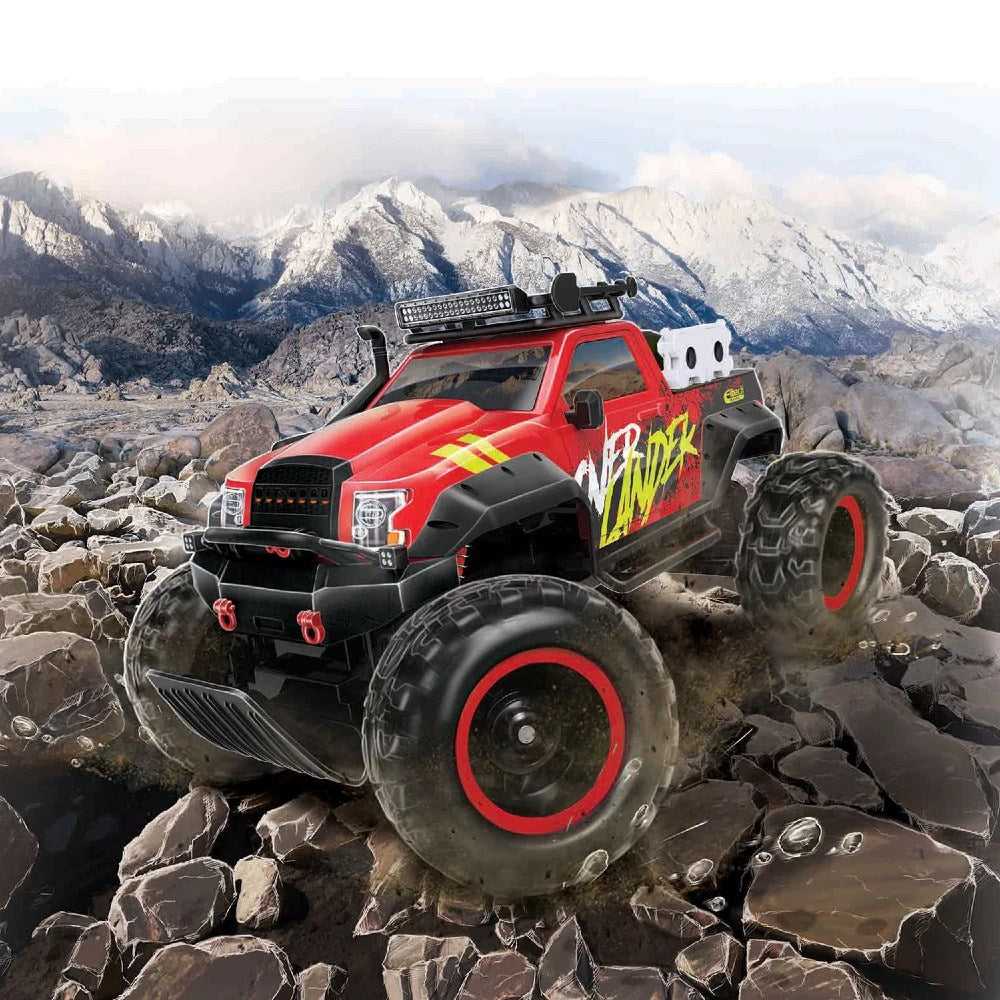 Maisto 1:14 RC Over Lander Uzaktan Kumandalı Araba | 2.4 Ghz USB Şarj 38 Cm Off-Road Tasarım Full Fonksiyon Yüksek Gövde 8+ Yaş ve Üzeri Çocuklar İçin
