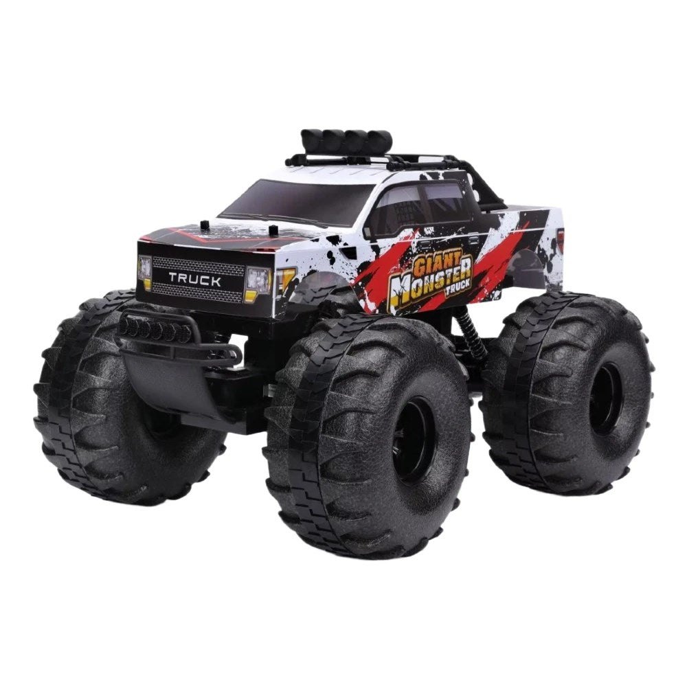 Maisto 1:8 RC Gaint Monster Truck Uzaktan Kumandalı Dev Kamyon | 2.4 Ghz 60 Cm USB Şarj Kendin Yap Montaj Büyük Köpük Lastikler 8+ Yaş ve Üzeri Çocuklar İçin