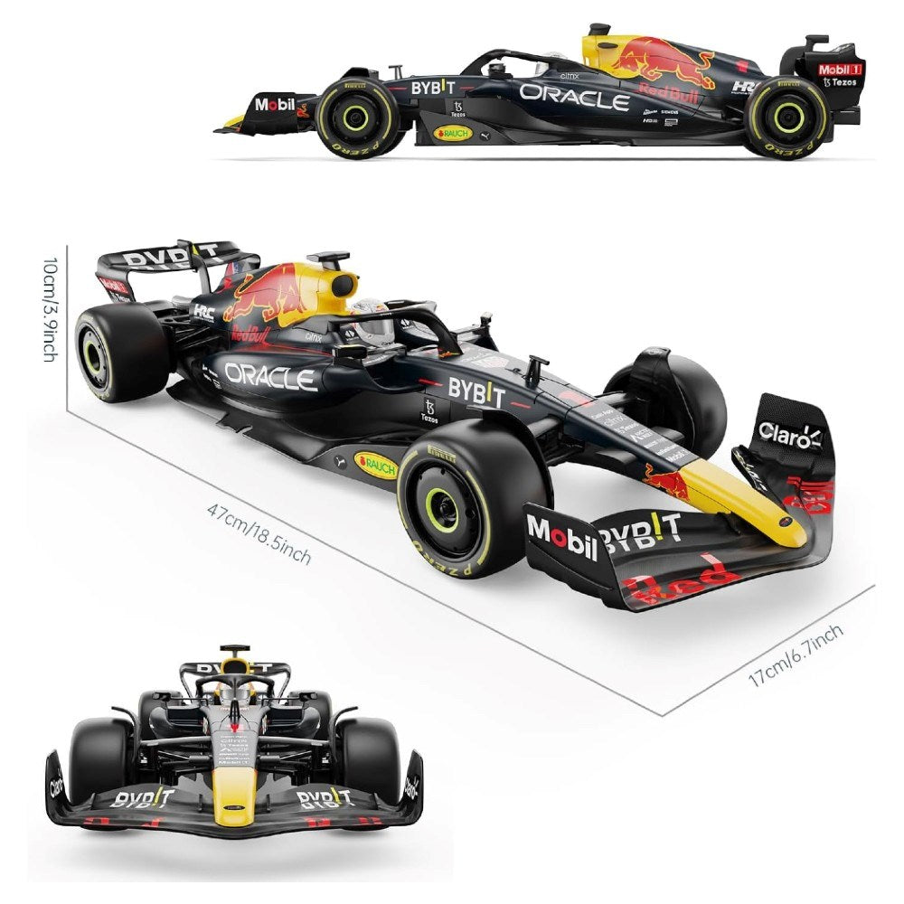 Rastar 1:12 Oracle Red Bull Racing RB18 Uzaktan Kumandalı Araba | 2.4 Ghz Full Fonksiyon 47 Cm Lisanslı Tasarım 6+ Yaş ve Üzeri Çocuklar İçin