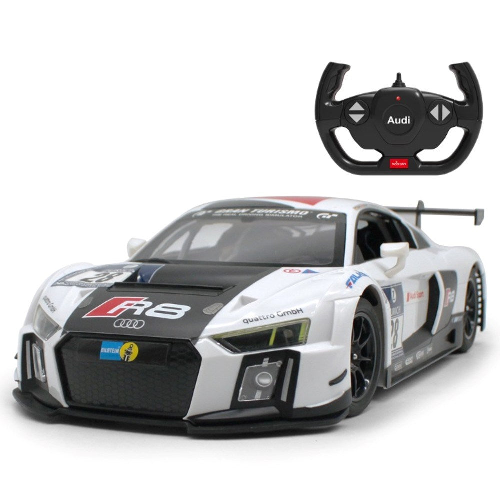 Rastar 1:14 Audi R8 LMS Uzaktan Kumandalı Araba | 2.4 Ghz Full Fonksiyon 30 Cm Işıklı Lisanslı Tasarım 6+ Yaş ve Üzeri Çocuklar İçin