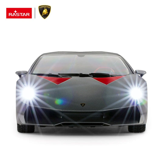 Rastar 1:14 Lamborghini Sesto Elemento Uzaktan Kumandalı Araba 2.4 Ghz Işıklı Koyu Gri | 6 Yaş ve Üzeri Çocuklar İçin