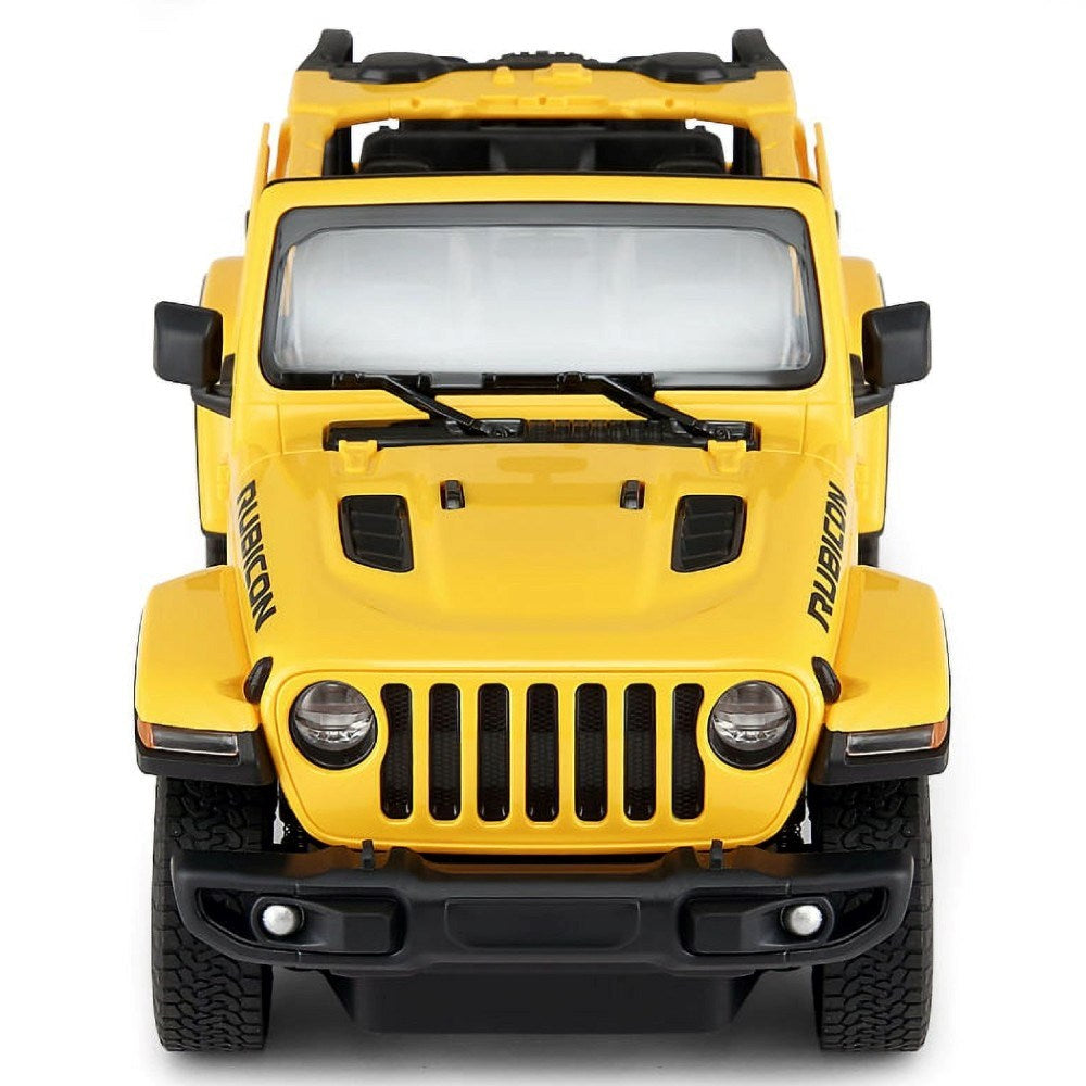 Rastar 1:14 Jeep Wrangler Rubicon Uzaktan Kumandalı Araba Man Kapı Açılan 2.4 Ghz Sarı 28 Cm | 6 Yaş
