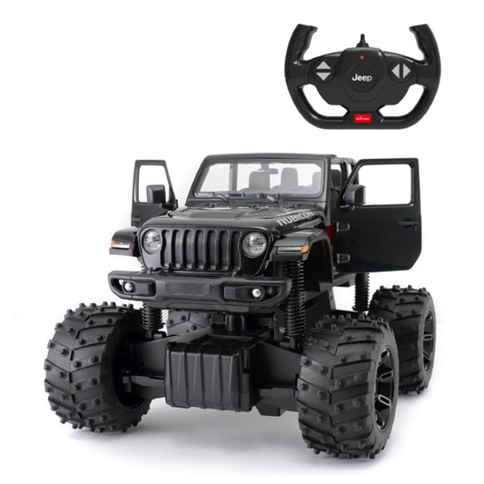 Rastar 1:14 Jeep Wrangler Rubicon Uzaktan Kumandalı Araba Big Wheel Off-Roader 2.4 Ghz Siyah 28 Cm |