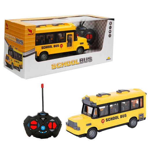 Suncon 1:32 Uzaktan Kumandalı Okul Otobüsü Işıklı 22 Cm | 6 Yaş ve Üzeri Çocuklar İçin