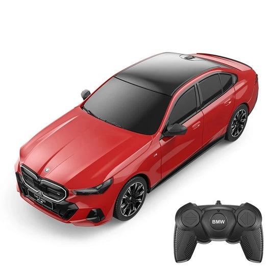 Rastar 1:24 RC BMW i5 Uzaktan Kumandalı Araba | 2.4 Ghz 20 Cm Kırmızı Lisanslı Model 6+ Yaş ve Üzeri Çocuklar İçin