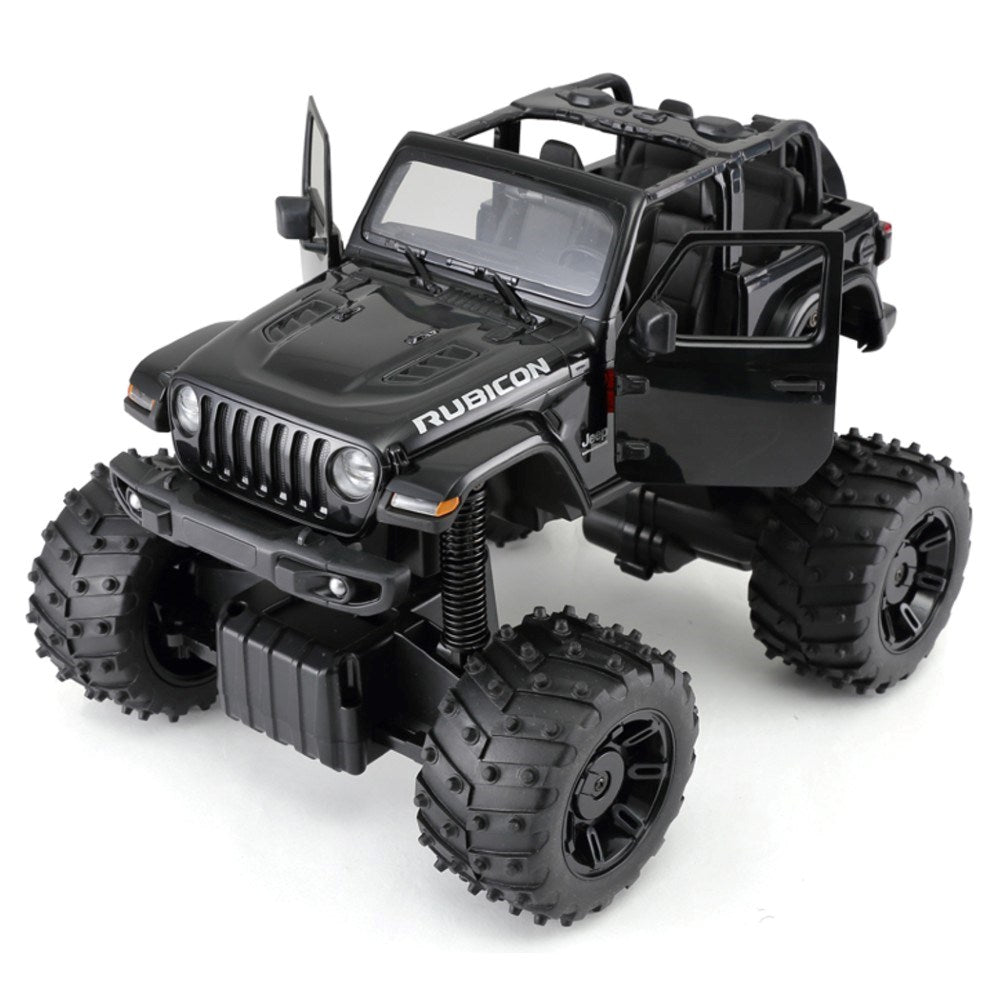 Rastar 1:14 Jeep Wrangler Rubicon Uzaktan Kumandalı Araba Big Wheel Off-Roader 2.4 Ghz Siyah 28 Cm |