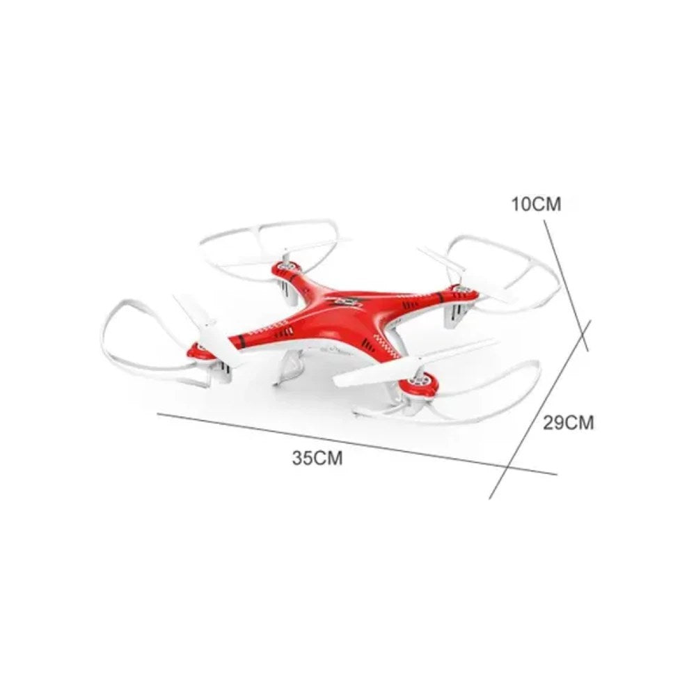 LH-50 RC Quadcopter Uzaktan Kumandalı Drone 2.4 Ghz 35 Cm USB Şarj 360° Takla Pervane Korumalı Tek Tuşla Geri Çağırma Yeşil