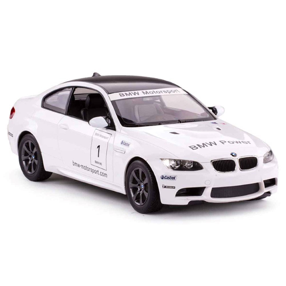 Rastar 1:14 Bmw M3 Uzaktan Kumandalı Araba 2.4 Ghz Işıklı Beyaz 32 Cm | 6 Yaş ve Üzeri Çocuklar İçin