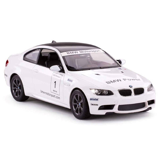 Rastar 1:14 Bmw M3 Uzaktan Kumandalı Araba 2.4 Ghz Işıklı Beyaz 32 Cm | 6 Yaş ve Üzeri Çocuklar İçin