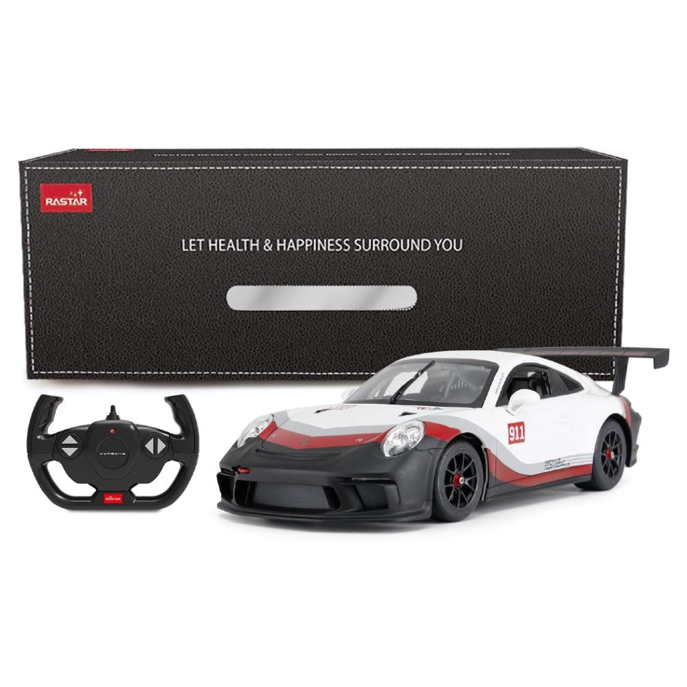 Rastar 1:14 Porsche 911 GT3 Cup Uzaktan Kumandalı Araba 2.4 Ghz Işıklı 32 cm  | 6 Yaş ve Üzeri Çocuk