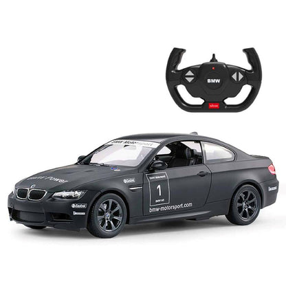 Rastar 1:14 Bmw M3 Uzaktan Kumandalı Araba 2.4 Ghz Işıklı Siyah 32 Cm | 6 Yaş ve Üzeri Çocuklar İçin