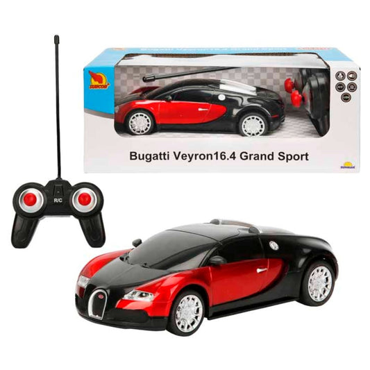 Suncon 1:24 Uzaktan Kumandalı Işıklı Bugatti Veyron 16.4 Kırmızı