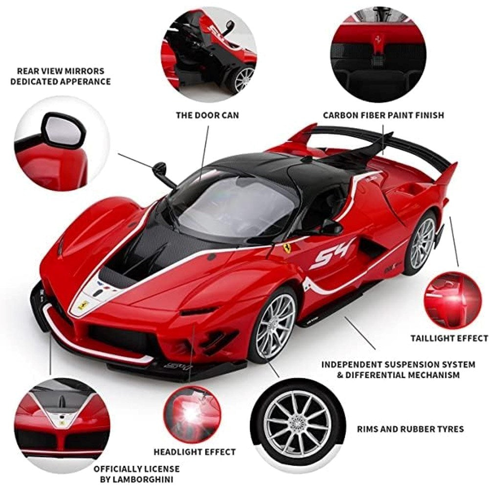 Rastar 1:14 Ferrari Fxx K Evo Uzaktan Kumandalı Araba Man Kapı Açılan 2.4 Ghz Işıklı 34 Cm | 6 Yaş v
