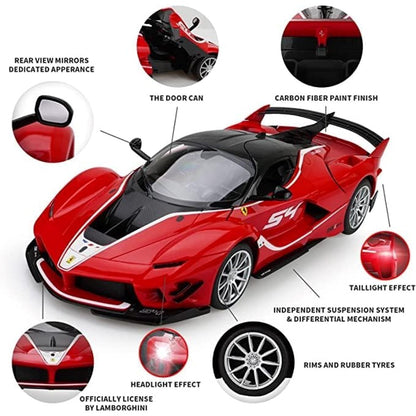 Rastar 1:14 Ferrari Fxx K Evo Uzaktan Kumandalı Araba Man Kapı Açılan 2.4 Ghz Işıklı 34 Cm | 6 Yaş v