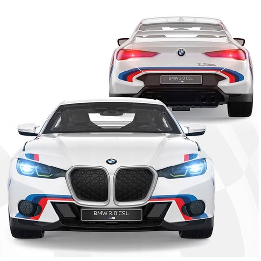 Rastar 1:14 Bmw 3.0 CSL Uzaktan Kumandalı Araba 2.4 Ghz Işıklı Beyaz 30 Cm | 6 Yaş ve Üzeri Çocuklar İçin