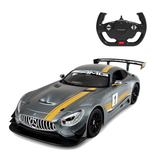 Rastar 1:14 Mercedes AMG GT3 Uzaktan Kumandalı Araba 2.4 Ghz Işıklı Gri 34 Cm | 6 Yaş ve Üzeri Çocuk