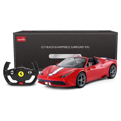 Rastar 1:14 Ferrari 458 Speciale Uzaktan Kumandalı Araba Oto Kapı Açılan 27 Mhz Usb Işıklı 30 Cm | 6