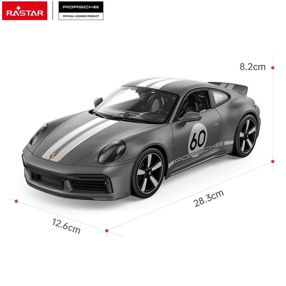 Rastar 1:16 Porsche 911 Sport Classic Uzaktan Kumandalı Araba 2.4 Ghz 28 Cm | 6 Yaş ve Üzeri Çocukla