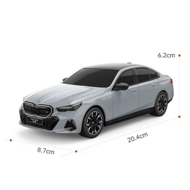 Rastar 1:24 RC BMW i5 Uzaktan Kumandalı Araba | 2.4 Ghz 20 Cm Gri Lisanslı Model 6+ Yaş ve Üzeri Çocuklar İçin